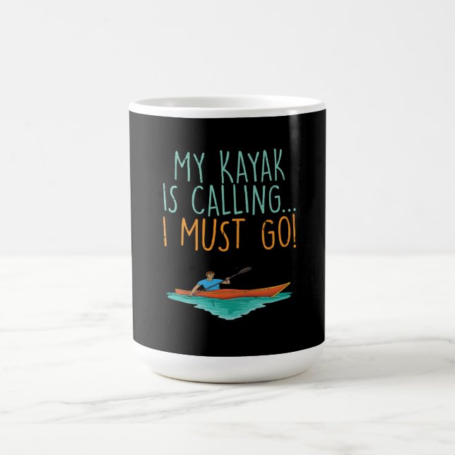 Caneca De Café Kayaking Kayak Gift (Centro)