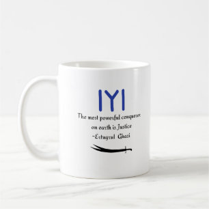 Caneca De Café Kayi Ertugrul Ghazi Citação sobre Justiça