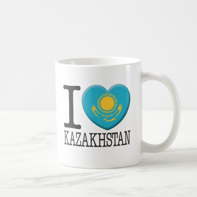 Caneca De Café Kazakhstan (Direita)