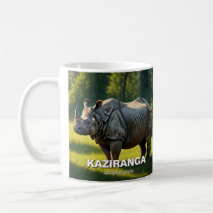 Caneca De Café Kaziranga National Park Assam India Viagem