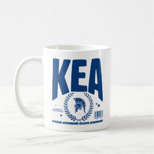 Caneca De Café Kea: onde os atenienses escapam dos atenienses