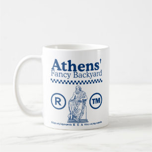 Caneca De Café Kea: quintal chique de Atenas