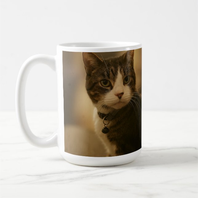 Caneca De Café Keeno, o Judgy Cat Coffee Mug (Esquerda)