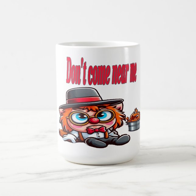 Caneca De Café Keep Distance, (Centro)