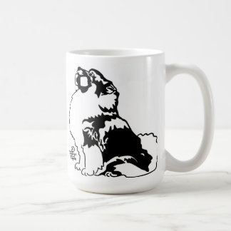 Caneca De Café Keeshond da obediência