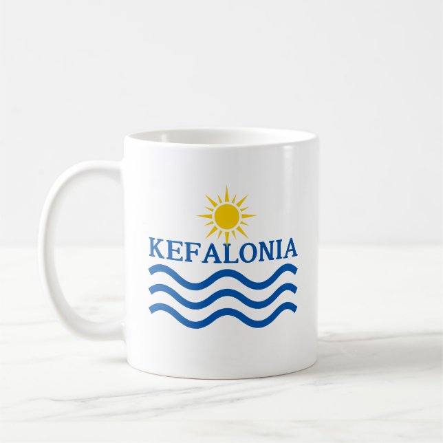 Caneca De Café KEFALONIA Sun Waves (Esquerda)