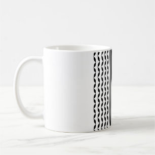 Caneca De Café Keffiyeh Impressão