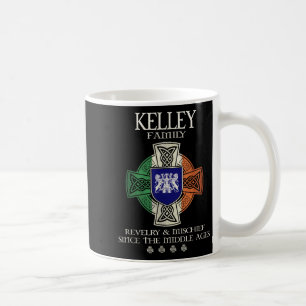 Caneca De Café Kelley Family Ireland Kelley Surname