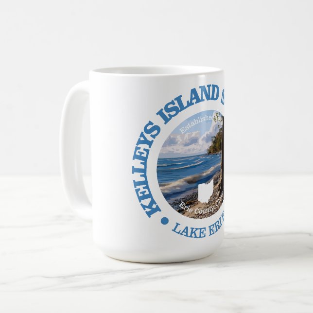 Caneca De Café Kelleys Island SP (Frente Esquerda)