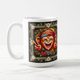 Caneca De Café  "Kelly the Chill Monkey Mug"