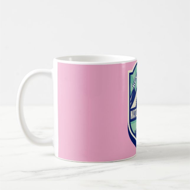 Caneca De Café Kenai Fjord � Espírito das Montanhas (Esquerda)