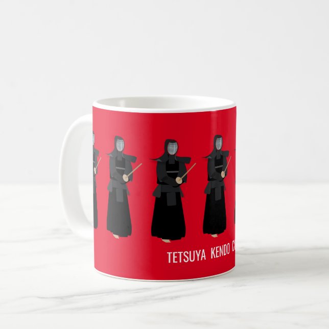 Caneca De Café Kendo (Frente Esquerda)