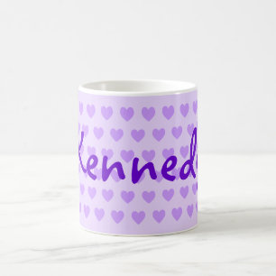Caneca De Café Kennedy em Roxo