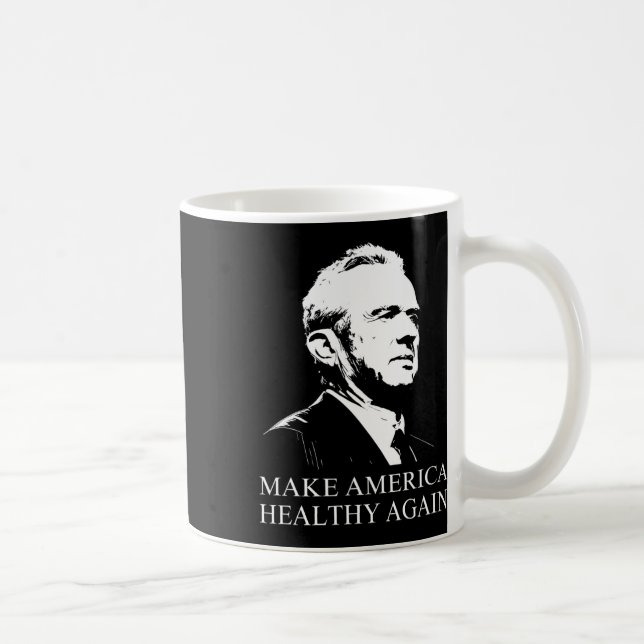 Caneca De Café Kennedy Rfk Jr. Torna A América Saudável Novamente (Direita)