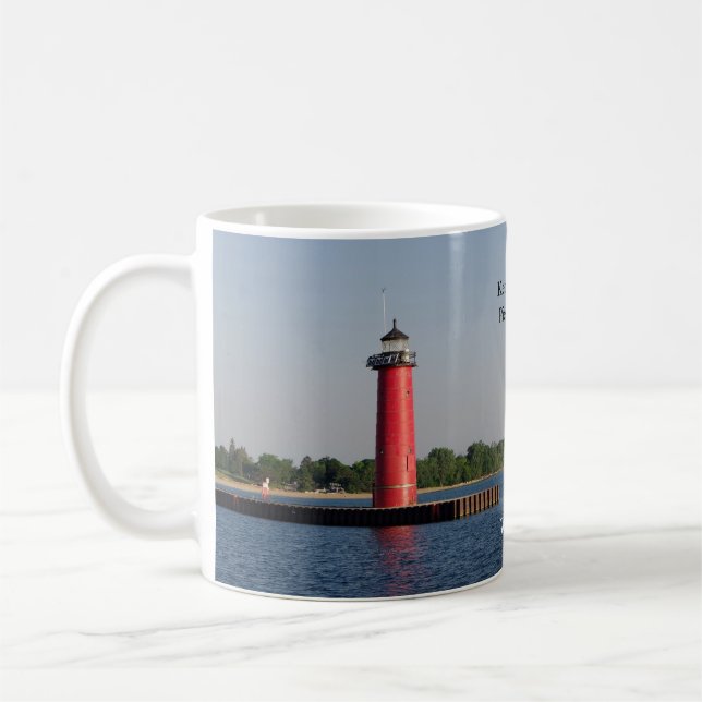 Caneca De Café Kenosha North Pierhead (Esquerda)