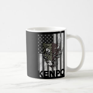 Caneca De Café Kenpo Karate Artes Marciais Mulheres de Bandeira A