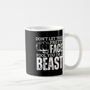 Caneca De Café Kenpo Karate Girl... sou uma besta Engraçada Ameri