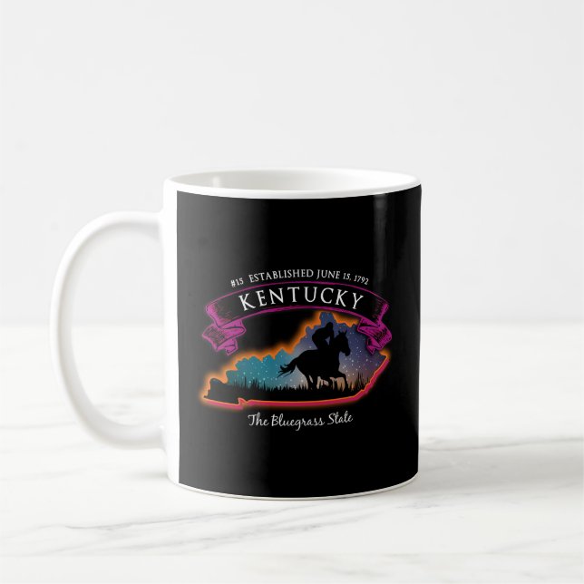 Caneca De Café Kentucky Horse Racing (Esquerda)