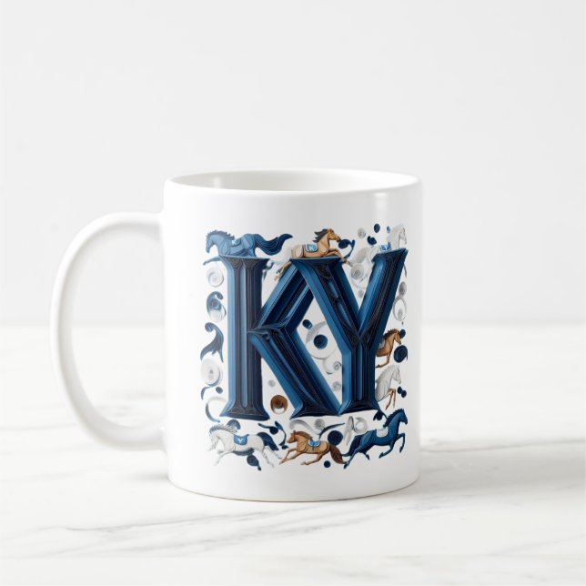 Caneca De Café Kentucky Pride: Horse Lover's (Esquerda)