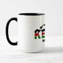 Caneca de Café Kenya Hakuna Matata: Decoração Afri