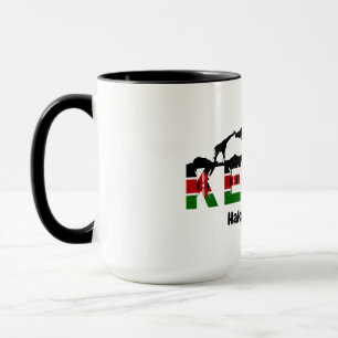 Caneca de Café Kenya Hakuna Matata: Decoração Afri