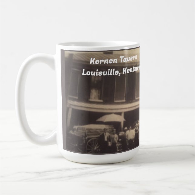 CANECA DE CAFÉ KERNEN TAVERN LOUISVILLE KENTUCKY (Esquerda)