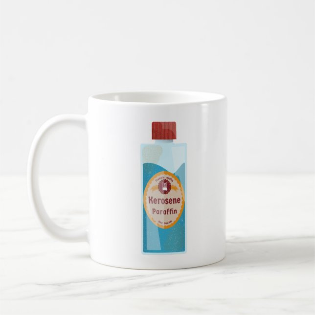 Caneca De Café Kerosene Bottle Parffin (Esquerda)