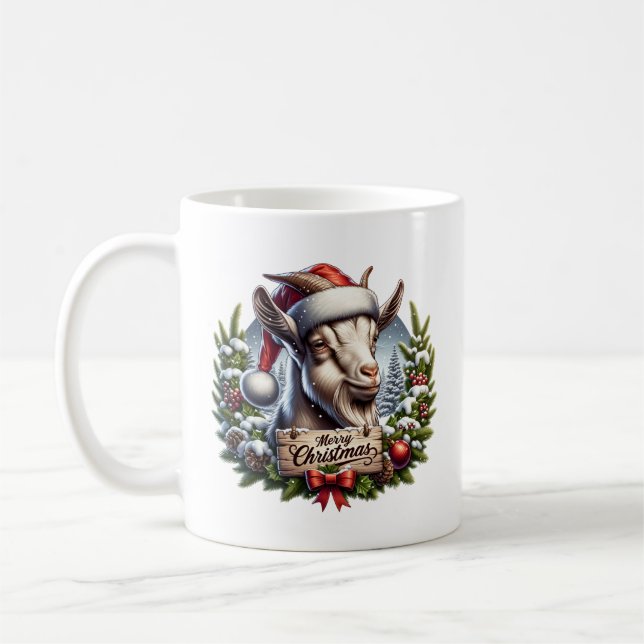 Caneca De Café Kerst Geit (Esquerda)