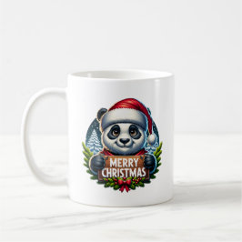Caneca De Café Kerst Panda