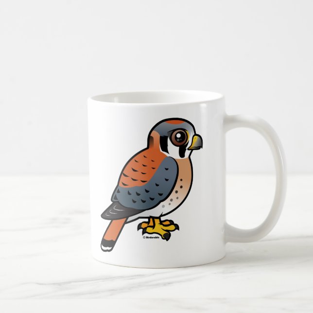 Caneca De Café Kestrel americano bonito (Direita)