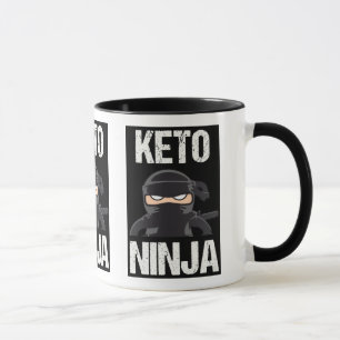 Caneca de café Keto do Keto Ninja