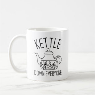 Caneca De Café Kettle Abaixe Todos