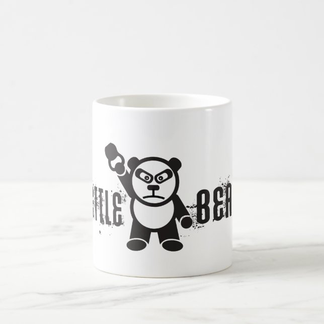 Caneca De Café KettleBear - urso de panda - ato de agarrar de (Centro)