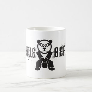 Caneca De Café KettleBear - urso de panda - balanço de Kettlebel