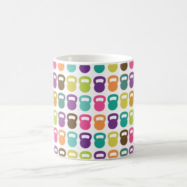 Caneca De Café Kettlebells colorido para (Centro)