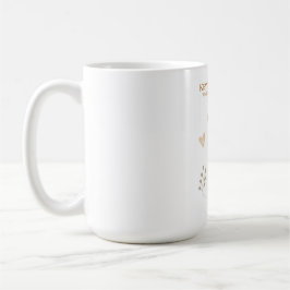 Caneca De Café Key to Serenity Boho Mug - Boêmia Inspiracional