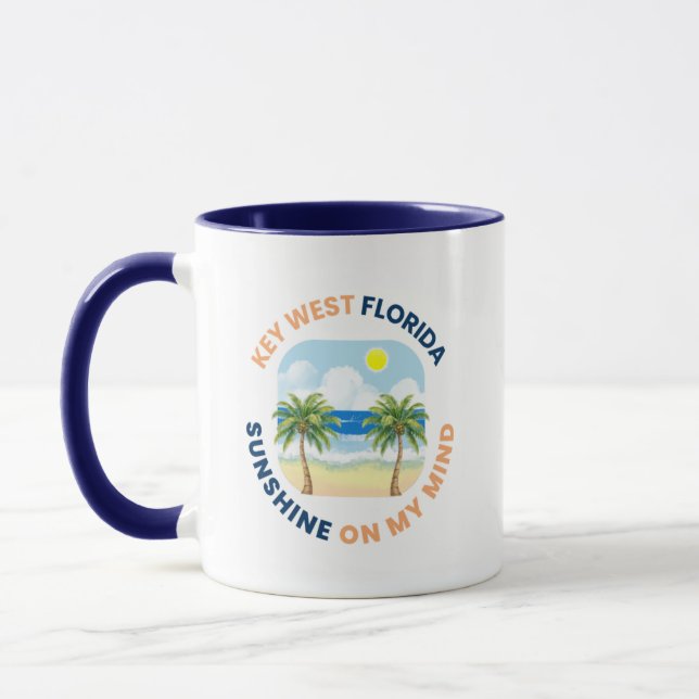 Caneca de Café Key West Flórida (Esquerda)