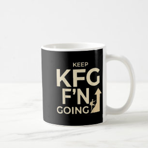 Caneca De Café Kfg Continue F'n Indo Ao Estilo Militar