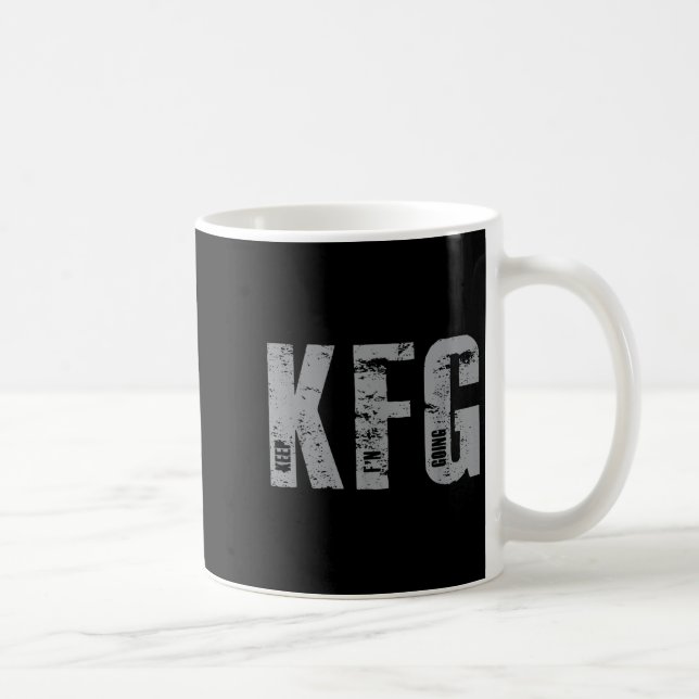 Caneca De Café Kfg Continue F'n Indo Militar  (Direita)
