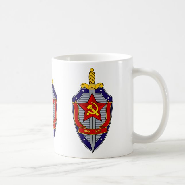 CANECA DE CAFÉ KGB (Direita)