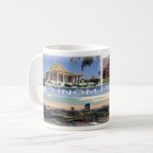 Caneca De Café KH Camboja - Phnom Penh -