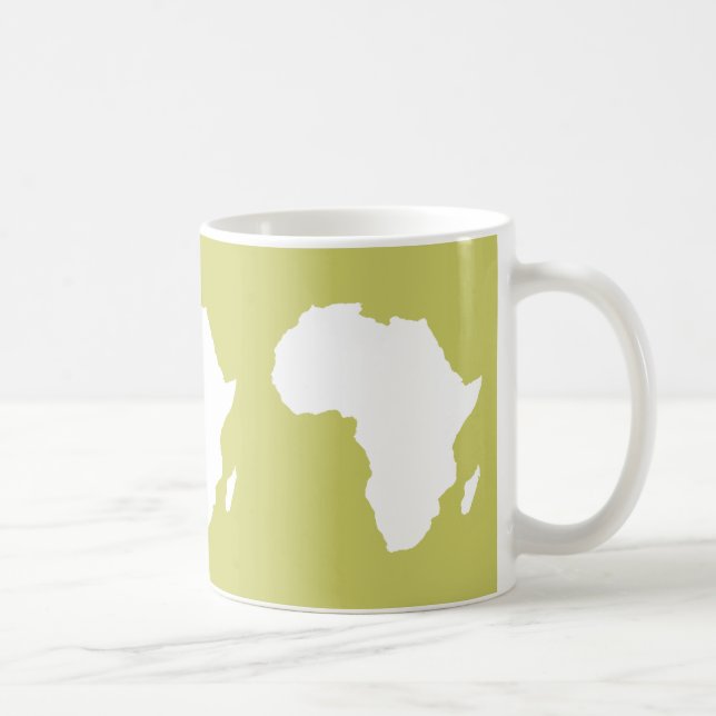Caneca De Café Khaki Audacious África (Direita)