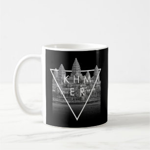 Caneca De Café Khmer Cambojano Aestético Angkor Wat