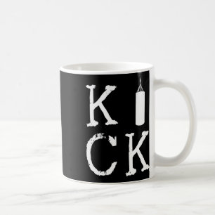 Caneca De Café Kick Boxing Kickboxer G Comt Esportes Kickboxing