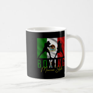 Caneca De Café Kickbo Gritante Mexicano de Boxing Humoroso
