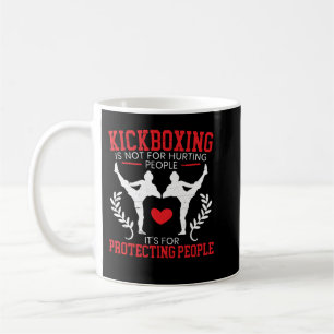 Caneca De Café  Kickboxer Combate Combate Contra Greve de MMA