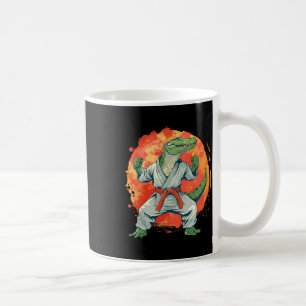 Caneca De Café Kickboxing Crocodilo Taekwondo Caratê Mma Engraçad