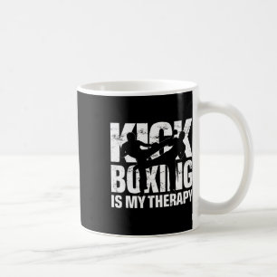 Caneca De Café Kickboxing É Minha Terapia, Motivo de Partida de K