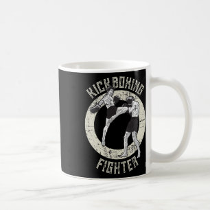 Caneca De Café Kickboxing Kickboxer Artes Marciais Lutador de MMA