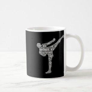 Caneca De Café Kickboxing Kickboxer Taekwondo Karate Crianças Men